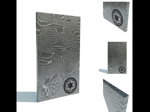beskar mandalorian steel 3D 모델