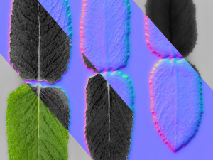 realistic copper indoor vertical farming 3D Model