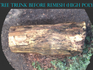 3d sawn of tree part 2 3D Model