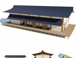 Placa de Shogi tradicional Modelo 3D $25 - .blend .3ds .dae .fbx .obj .stl  - Free3D