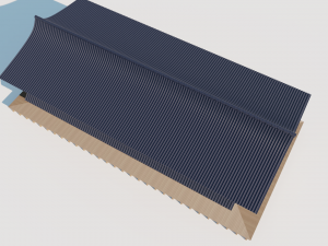 japanese freestanding dojo 3D Model