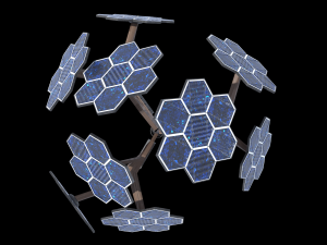 solar energy tree 3Dモデル