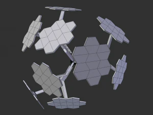 solar energy tree 3D Model