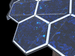 solar energy tree 3Dモデル