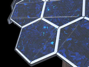 solar energy tree 3D Model