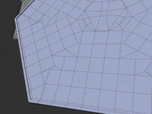 solar energy tree rectangular cells 3D Model