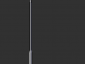 3d street light basic fixture 3D Model
