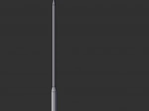 3d street light basic fixture 3D Model