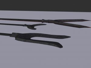 japanese arrow head set 1 Modello di stampa 3D