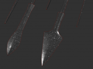 japanese arrow head set 3 Modelo de Impressão 3D