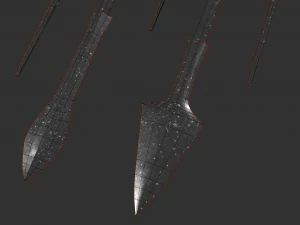 japanese arrow head set 3 3D Print Model