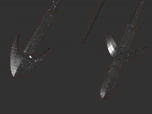 japanese arrow head set 4 3D Print Model