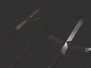 japanese arrow head set 4 3D Print Model