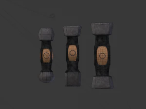 forging hammer pack 3D Model