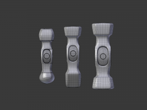 forging hammer pack 3D Модель