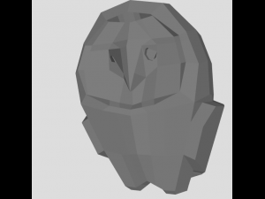 owl Model 3D