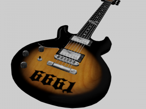 schecter guitar - zacky vengeance - all models 3D-Modell
