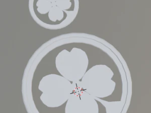 3d print glass coaster 4 leaf clover and pendant 3D Print Model