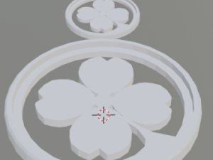 3d print glass coaster 4 leaf clover and pendant Model do druku 3D