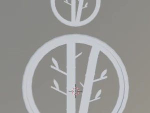 3d print glass coaster bamboo and pendant 3D Print Model
