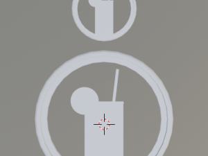 3d print glass coaster drinking glass and pendant 3D-Druckmodell