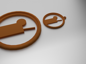 3d print glass coaster drinking glass and pendant 3D प्रिंट मॉडल