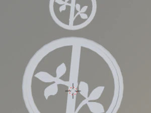 3d print glass coaster leaf and pendant 3D Print Model