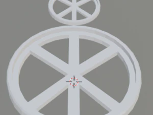 3d print glass coaster orthodox and pendant 3D Print Model