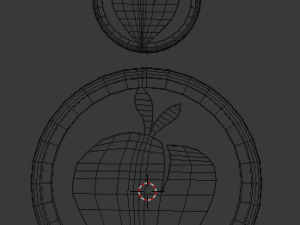 3d print glass coaster peach and pendant Modello di stampa 3D