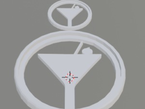 3d print glass coaster wine glass and pendant Model do druku 3D