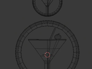 3d print glass coaster wine glass and pendant 3D Print Model
