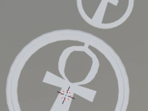 3d print glass coaster ankh and pendant 3D Print Model