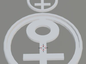 3d print glass coaster female and pendant 3D Print Model
