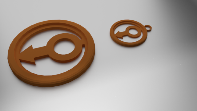 3d print glass coaster male and pendant 3Dプリントモデル .c4d .max .obj .3ds .fbx .stl .blend
