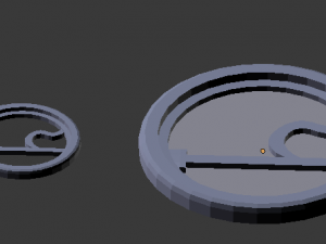 3d print glass coaster saturn and pendant 3D 打印模型