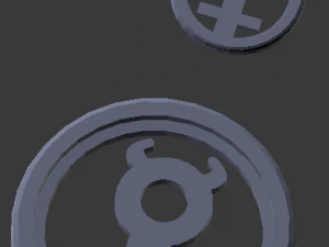 3d print glass coaster mercury and pendant 3D Print Model