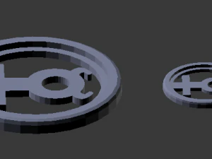 3d print glass coaster mercury and pendant 3D Print Model