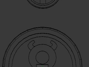 3d print glass coaster mercury and pendant 3D Print Model