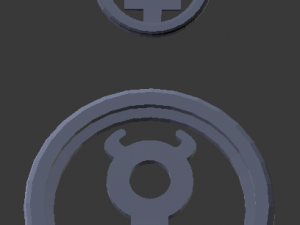 3d print glass coaster mercury and pendant 3D-printmodel
