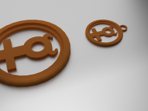 3d print glass coaster mercury and pendant Modelo de impresión 3D