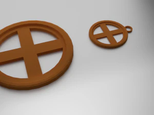 3d baskı cam bardak altlığı dünya ve kolye 3D Baskı Modeli