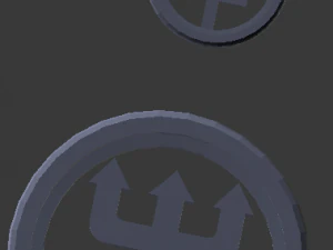 3d print glass coaster neptune and pendant 3D Print Model