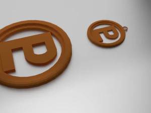 Base para copos de vidro com impressão 3D Plutão e pingente Modelo de Impressão 3D