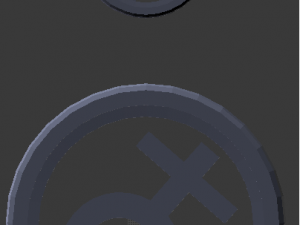 3d print glass coaster venus and pendant 3D 打印模型