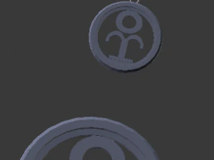 3d print glass coaster hydra and pendant 3D Print Model