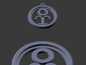 3d print glass coaster hydra and pendant 3D Print Model