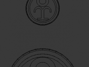 3d print glass coaster hydra and pendant Modelo de Impressão 3D