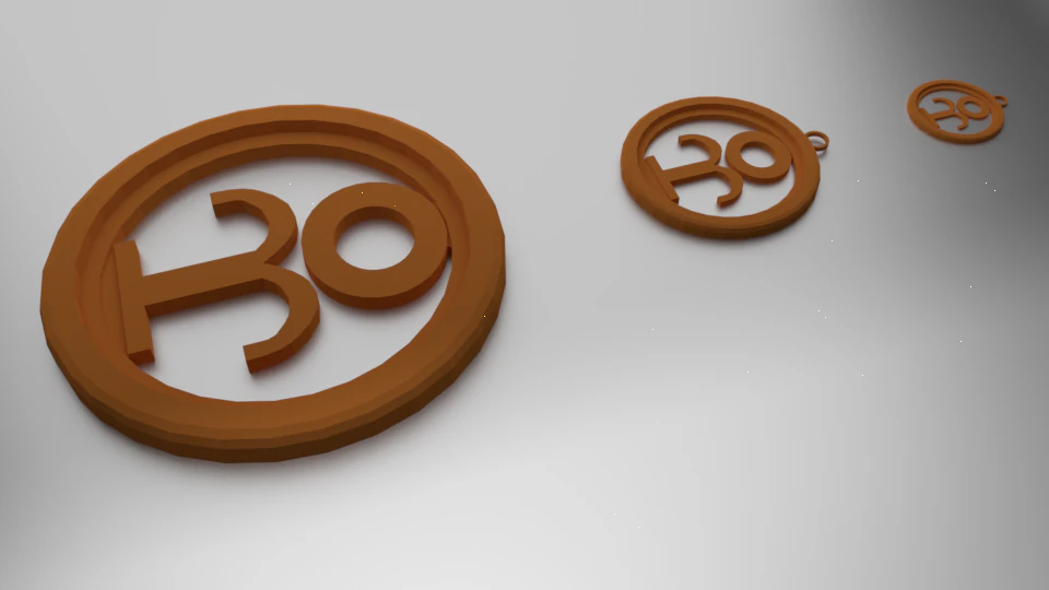 3d print glass coaster hydra and pendant 3D Print Model .c4d .max .obj .3ds .fbx .stl .blend 