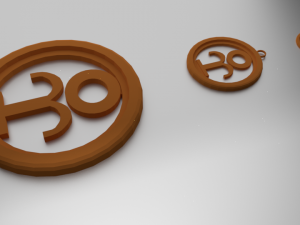 3d print glass coaster hydra and pendant 3D 프린트 모델