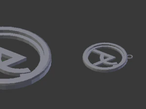 Porta-copos de vidro com impress&atilde;o 3D Ur&acirc;nia e pingente Modelo de Impressão 3D